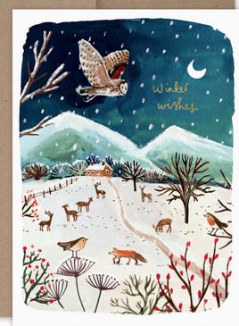 owl winter | holiday