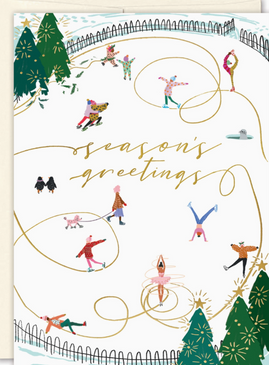 ice skaters | holiday