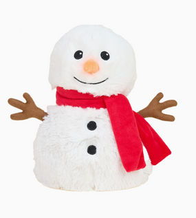 red scarf snowman warmies