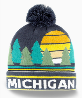 michigan knit beanie