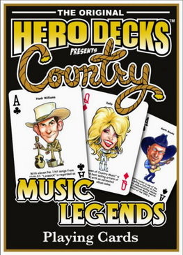 country music playing cards