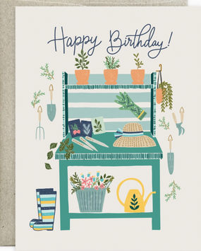 garden bench | birthday