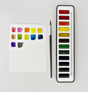 watercolor paint set