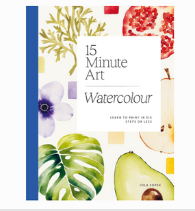 15 minute watercolor art