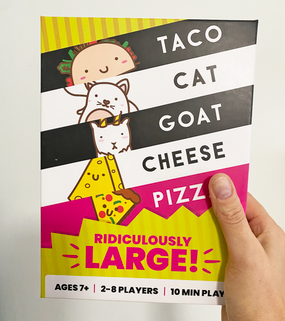 giant taco goat cat cheese pizza card game