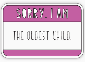 oldest child sticker