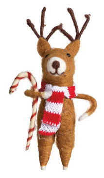 reindeer and candy cane critter
