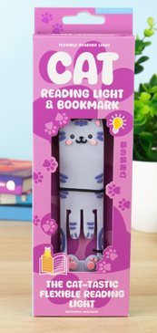 cat bookmark light
