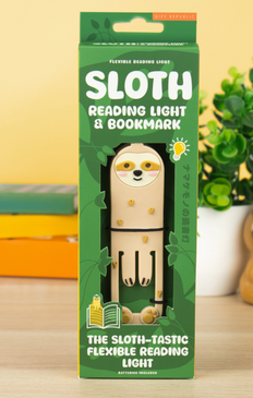 sloth bookmark light