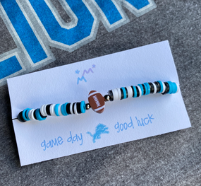 game day good luck lions bracelet