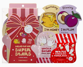 head to toe holiday mask set