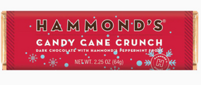 candy cane dark chocolate bar
