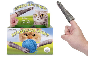finger cat paw