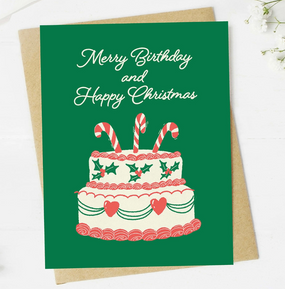 christmas cake | birthday christmas