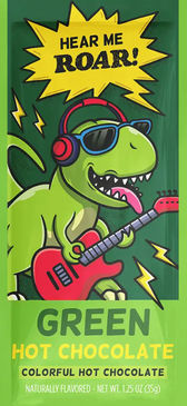 dino green hot chocolate