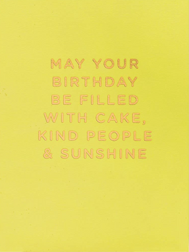 birthday be filled with cake | birthday