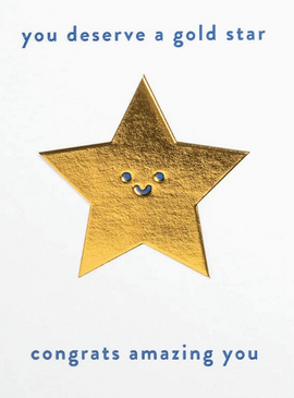 gold star | congratulations