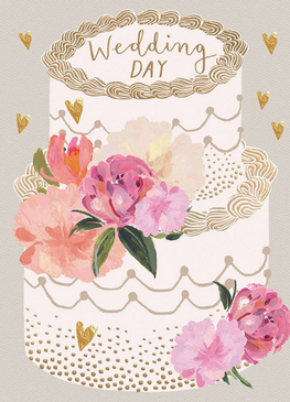 wedding day cake | wedding