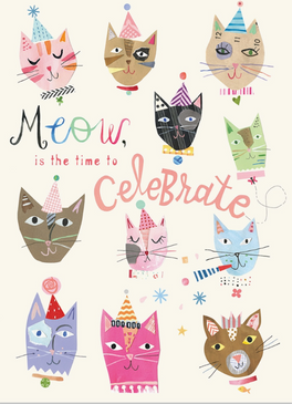 meow time to celebrate | birthday