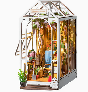 DIY book nook kit garden house