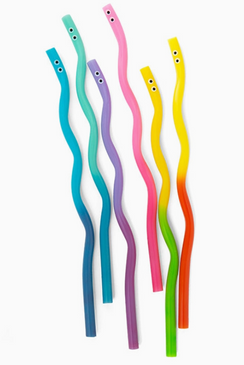 wigglyworm color-change straws
