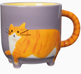 ginger cat critter mug