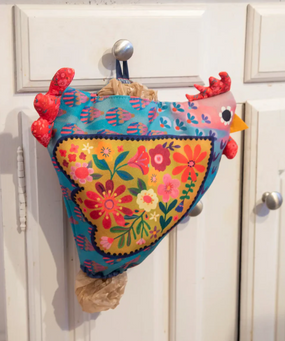 chicken grocery bag holder