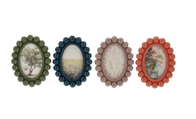 ball photo frame magnet (assorted)