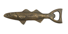 cast aluminum fish bottle opener