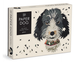 paper dog 750 piece shaped puzzle