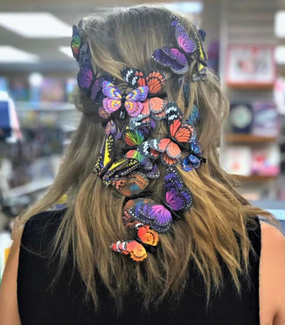 glow butterfly magnet (assorted)