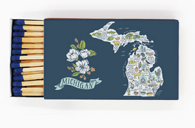 illustrated michigan map matches