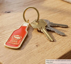 faygo red pop key chain