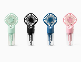 mistinator rechargeable water fan (assorted)