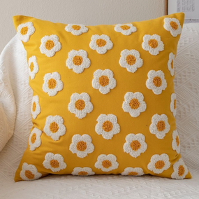 daisy flower pillow 
