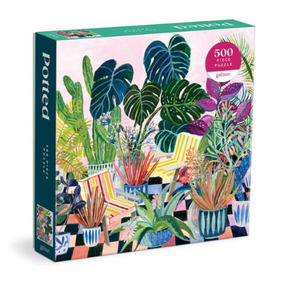 potted 500 piece puzzle