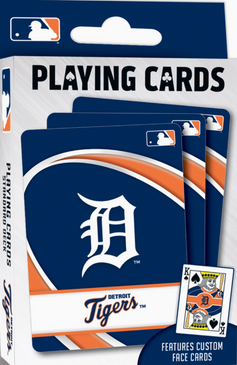 detroit tigers playing cards