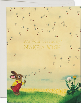 richard scarry bunny and dandelion | birthday