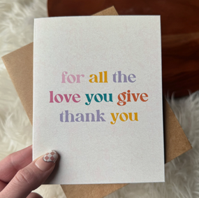 all the love | mother's day