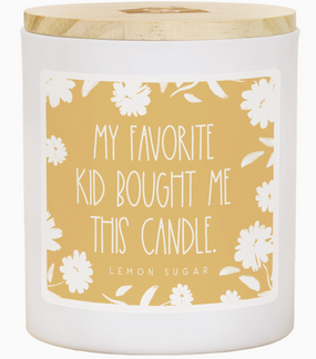 favorite kid candle