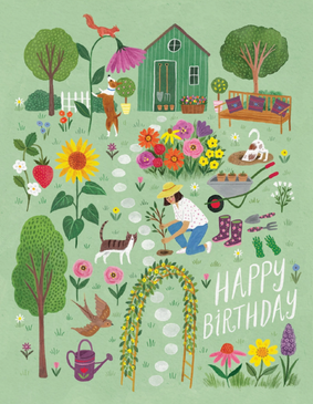 in the garden | birthday