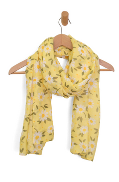 sunshine daisy scarf