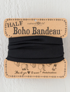 black half boho bandeau