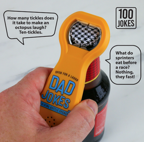 dad jokes talking bottle opener