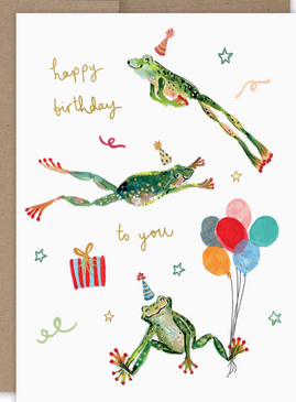 leaping frogs | birthday