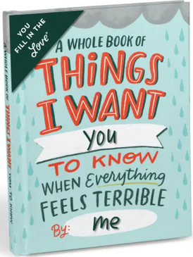 feels terrible fill in journal