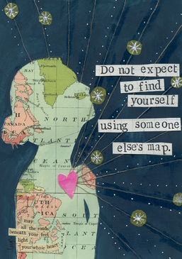 someone else's map | encouragement