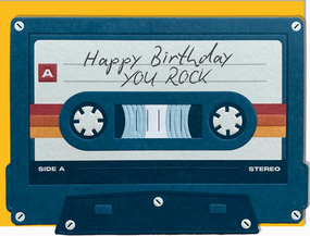 cassette | birthday