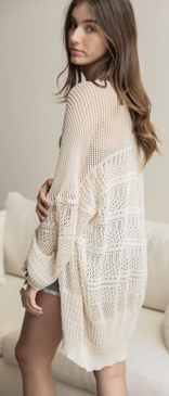 relaxed fit boutique cardigan