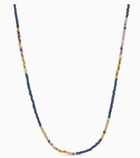 seed bead & fresh water pearl necklace